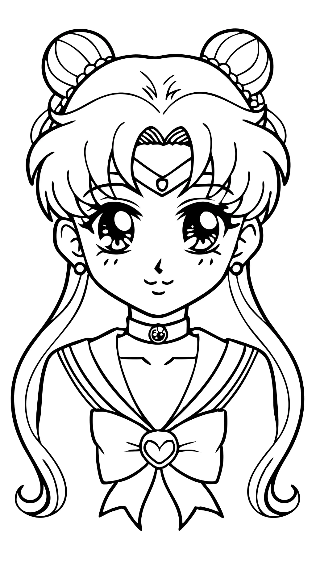 Páginas para colorear Sailor Moon